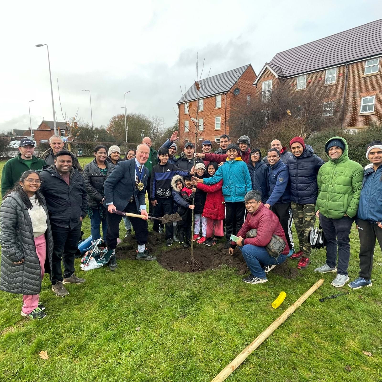 Hutton Settlement Christmas Trees 30 NEW TREES PLANTED AT HUTTON CLOSE