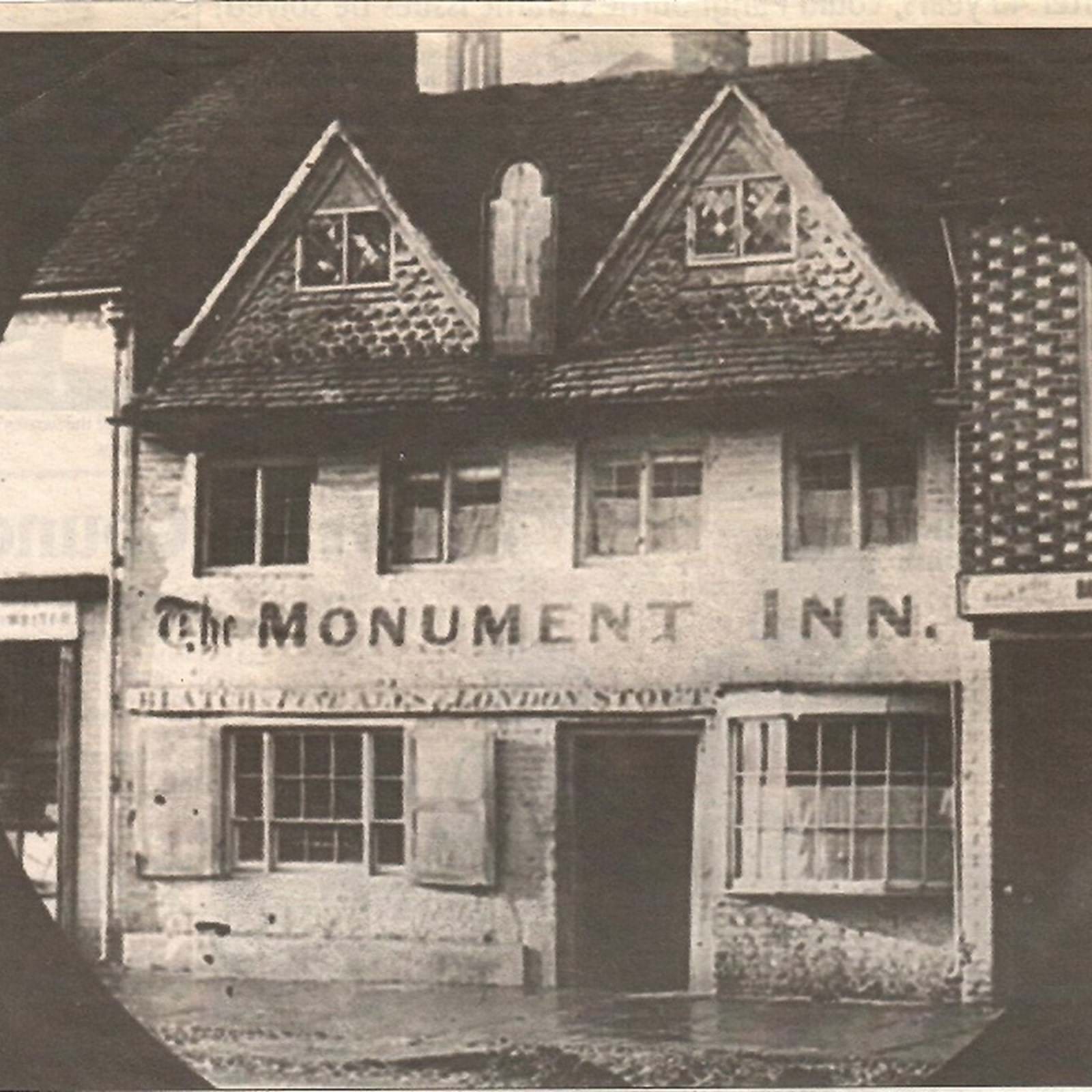 MONUMENT INN DATED TO 1675