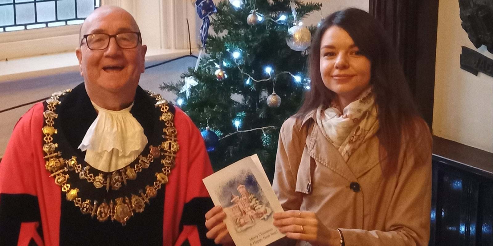 Mayor Of Newbury & Winning Designer Victoria Stolyarova