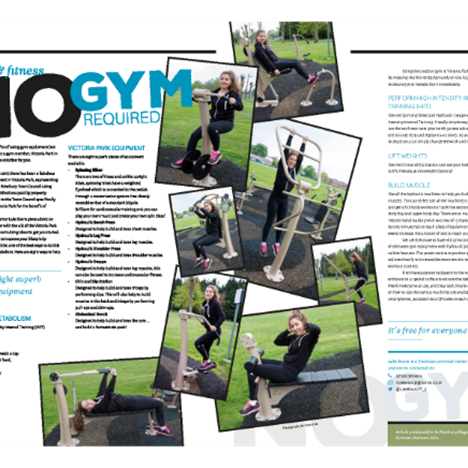 No Gym Required Magazine