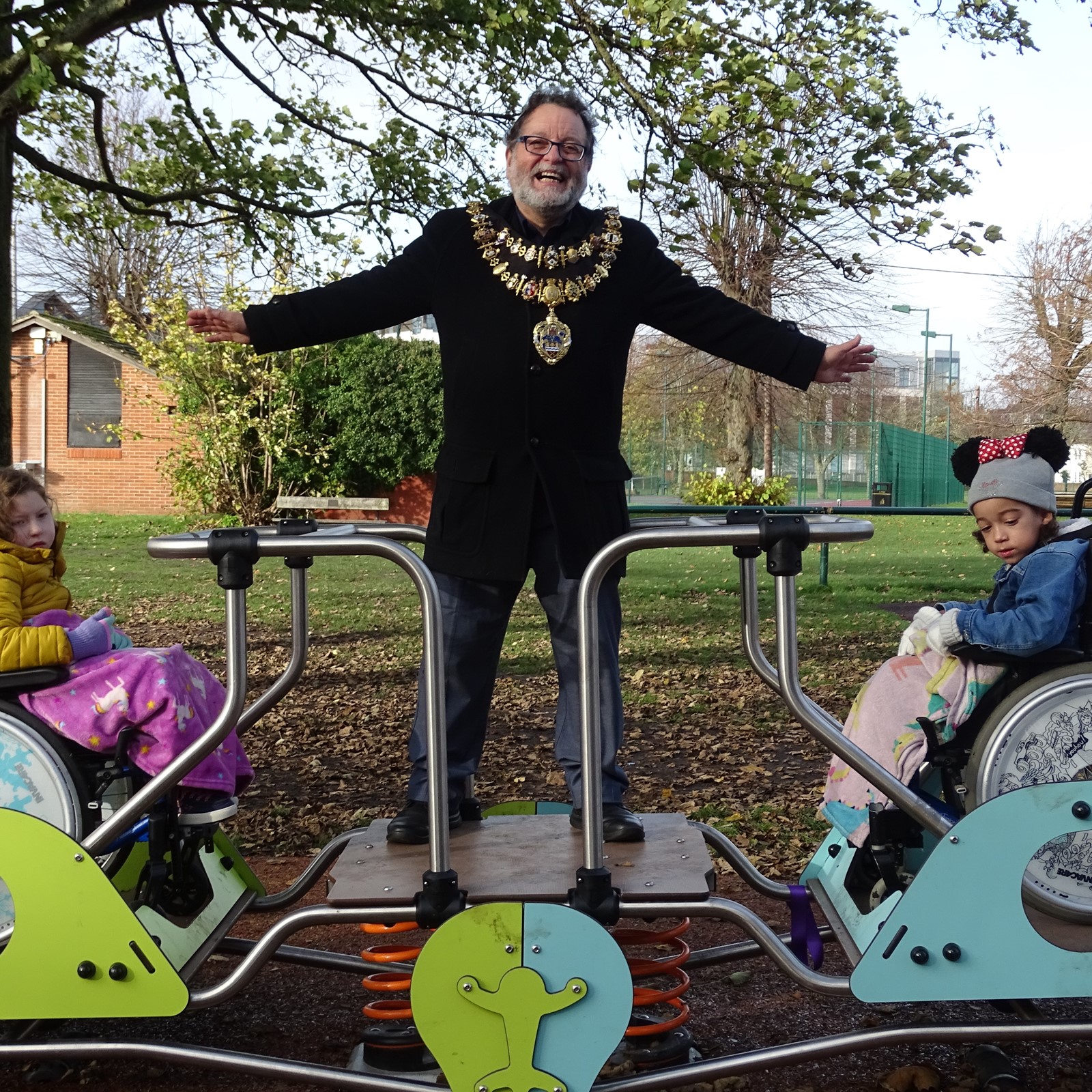 Accessible Seesaw Victoria Park Opening