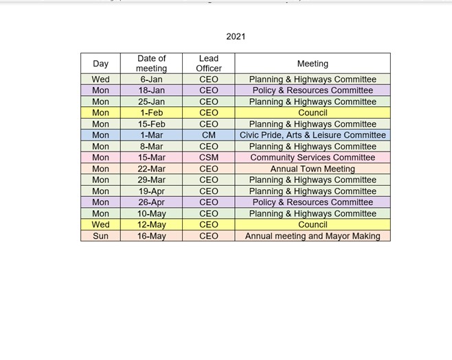 Schedule Of Meetings 2020 21.Docx