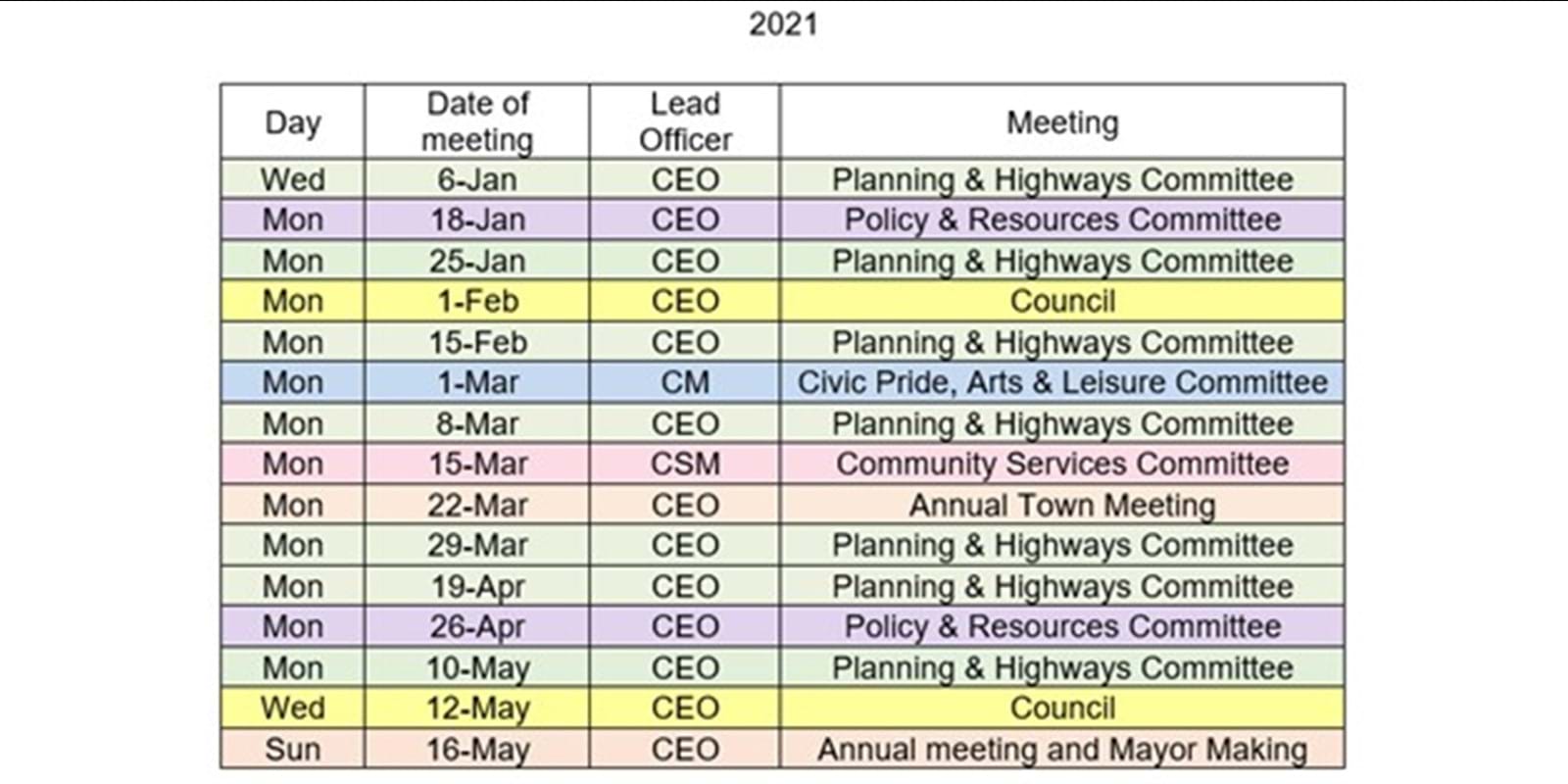 Schedule Of Meetings 2020 21.Docx